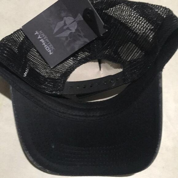 KRYPTEK Black Camo Baseball Hat YOUTH / KIDS - Picture 2 of 4